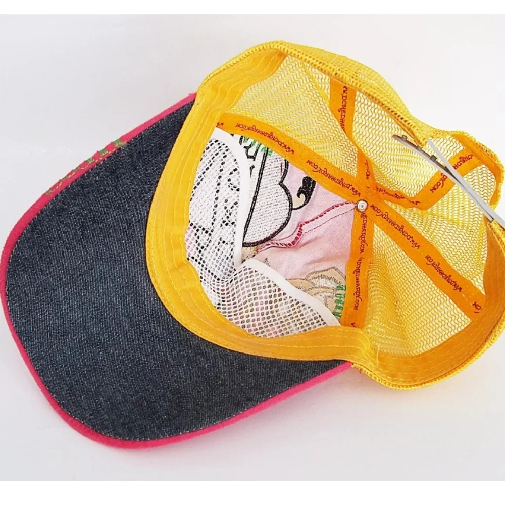 Don Ed Hardy Vintage Mesh Snap Back Adjustable Trucker Hat